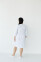 Women's medical gown Valerie white +SIZE 156-324-677 (6625323) Women's medical gown Valerie white +SIZE 156-324-677 (6625323) фото 3