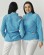Medical sweatshirt women's fleece Dakota blue 406-333-842 (6613448) Medical sweatshirt women's fleece Dakota blue 406-333-842 (6613448) фото 2