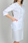 Женский медицинский костюм Изабелла COTTON с юбкой. Белый + красный (отделка) (544669) Женский медицинский костюм Изабелла COTTON с юбкой. Белый + красный (отделка) (544669) фото 4