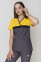 Costume Lydia +Br. Virginia. COTTON. Yellow / asphalt (5410116) Costume Lydia +Br. Virginia. COTTON. Yellow / asphalt (5410116) фото 12