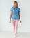 Медицинский костюм с принтом женский Топаз Teeth blue/pink 138-376-619 (6613251) Медицинский костюм с принтом женский Топаз Teeth blue/pink 138-376-619 (6613251) фото 8