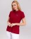 Medical polo for women burgundy with embroidery Medicine 147-349-637 (6613385) Medical polo for women burgundy with embroidery Medicine 147-349-637 (6613385) фото 6