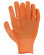 Gloves for workers with a PVC dot orange OX-DOTUA (863) Gloves for workers with a PVC dot orange OX-DOTUA (863) фото 1